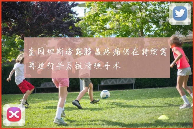 奎因坦斯透露膝盖疼痛仍在持续需再进行半月板清理手术